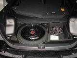 Tiny spare tire, and underseat storage