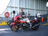 [Bike on the ferry]