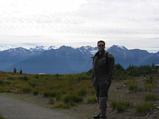 [Ian in front of a ridge]