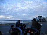 [The ferry arrives]